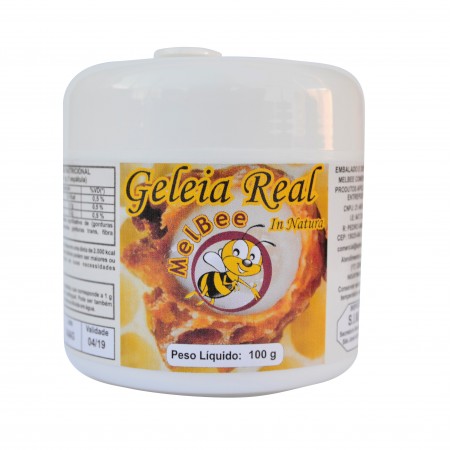 Geleia Real In Natura - Pote 100 g