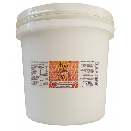 Mel Puro - Balde 25 Kg - Várias Floradas