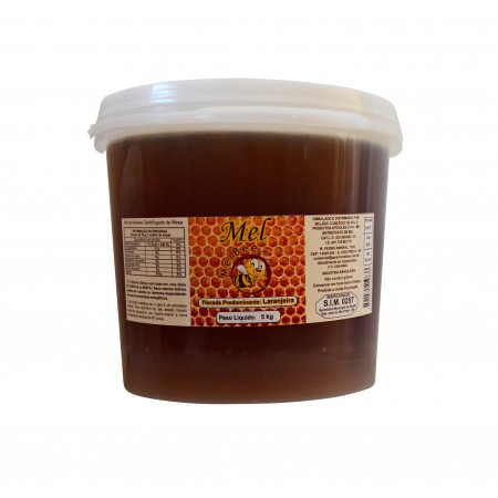Mel Puro - Balde 5KG - Várias Floradas