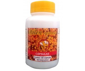 Pólen Apícola Desidratado - 120 Cápsulas
