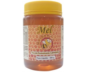 Mel Puro - Várias Floradas - Embalagem 500 g - Pote com Tampa