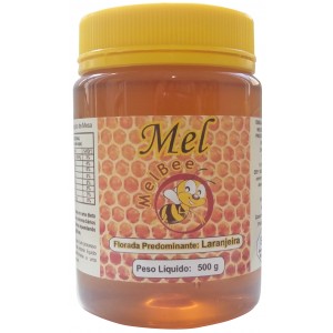 Mel Puro - Várias Floradas - Embalagem 500 g - Pote com Tampa